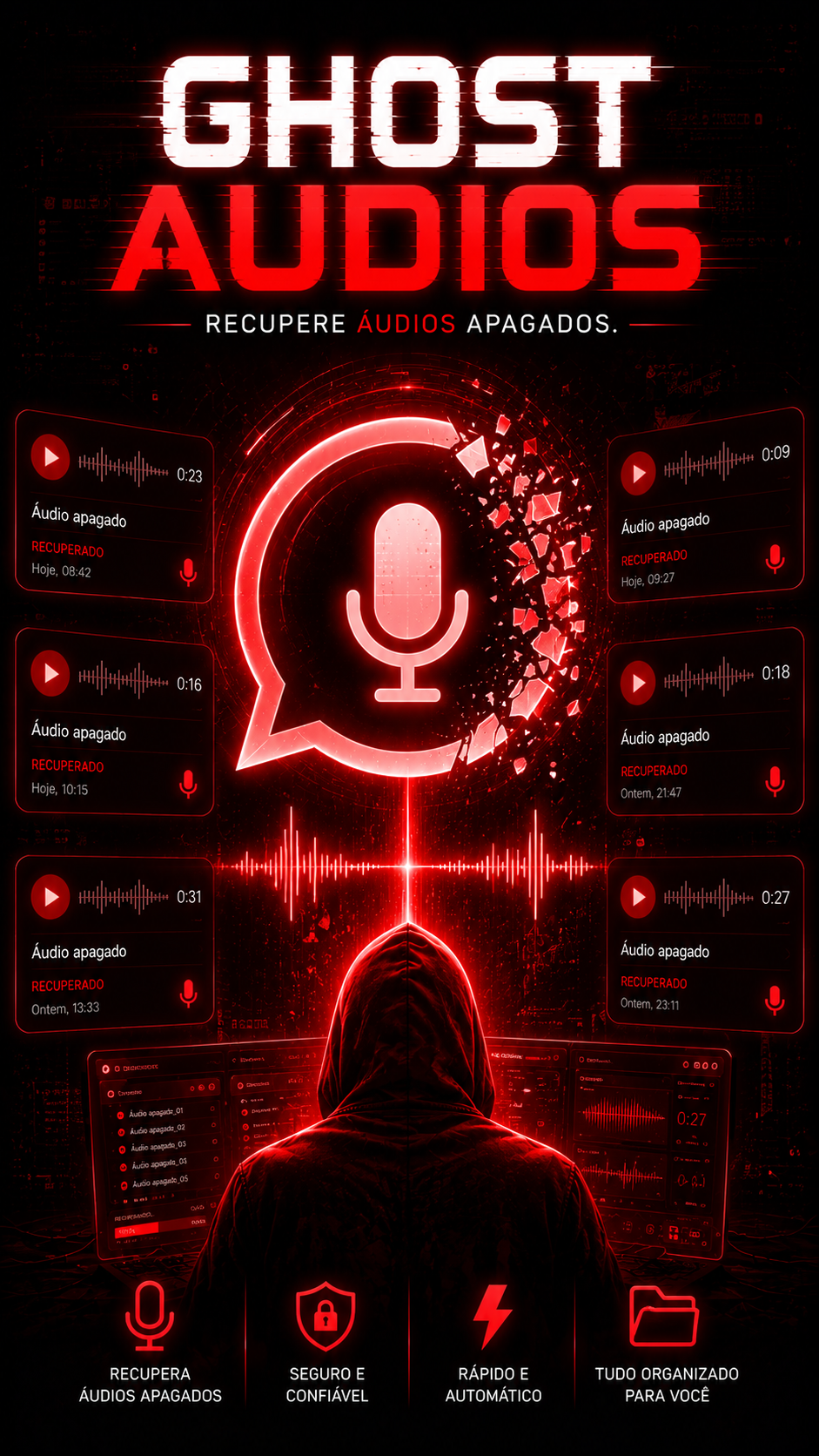Ghost Audio - Recupere áudios apagados